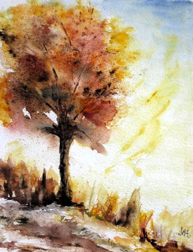 l'albero solitario